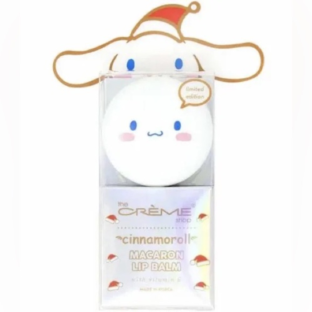 Cinnamon Roll Macaron Lip Balm